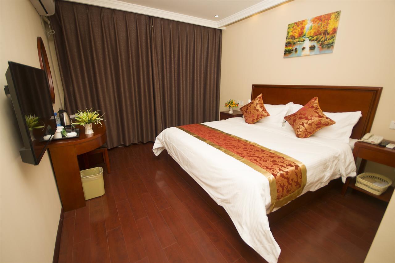 Greentree Inn Anhui Xuancheng Jixi Guangming Palace Business Hotel Eksteriør billede